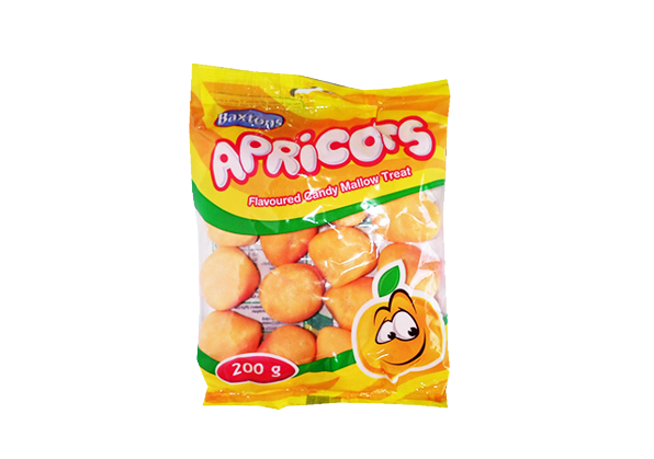 Baxtons Mallow Apricots 200g