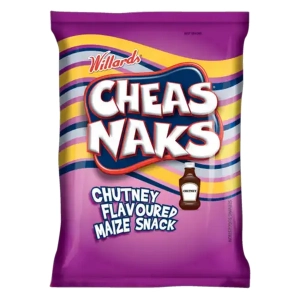 Willards Cheasnaks Chutney Maize Snack 135g